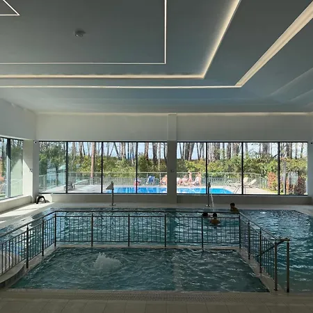 شقة Sea View Szeroka Spokojna Plaza Z Widokiem Na Morze بوغورزيلكا